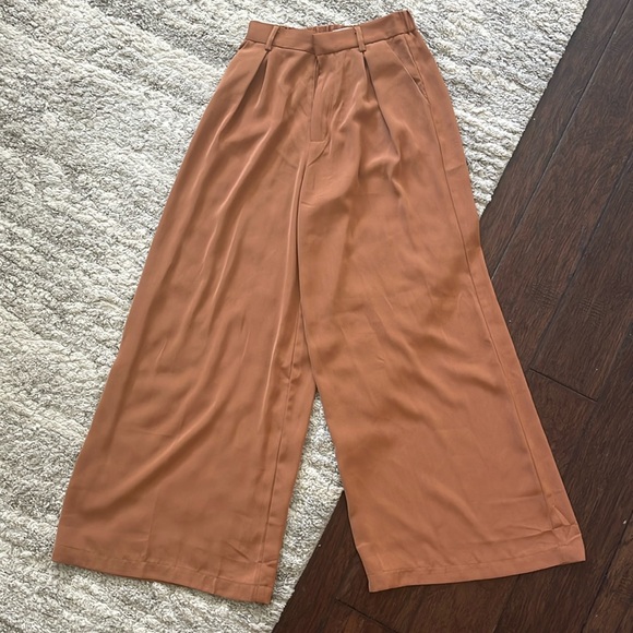 tronjori Pants - Women’s “Tronjori” pants ; size XS; caramel tan brown color